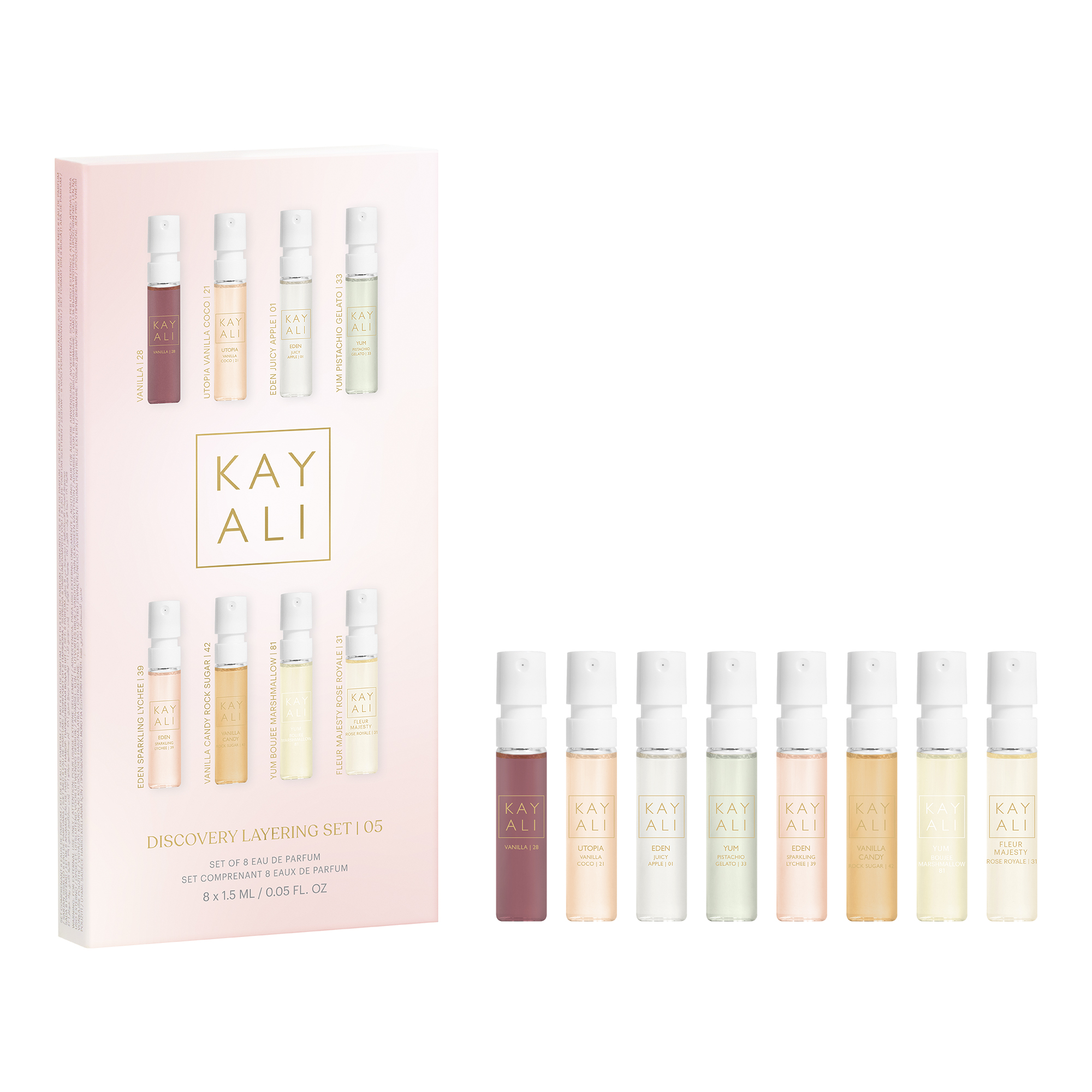 DISCOVERY LAYERING MINI PERFUME SAMPLER SET